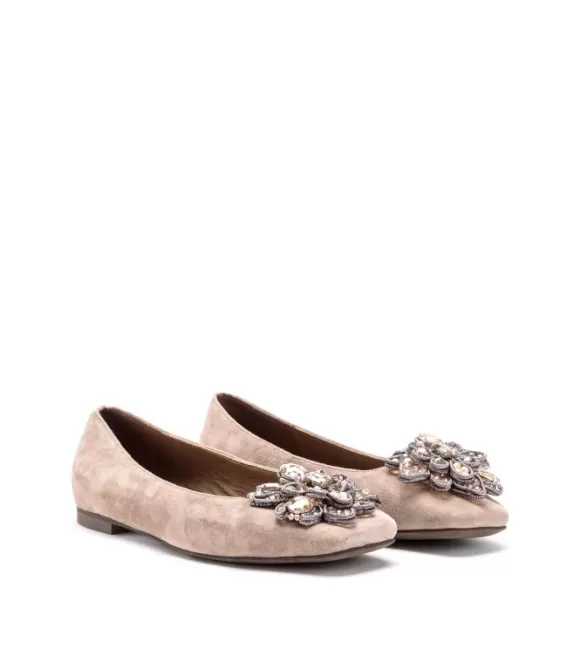 Flache Schuhe | Alma en Pena Kaufen Sie Ballerina Mit Blumenornament