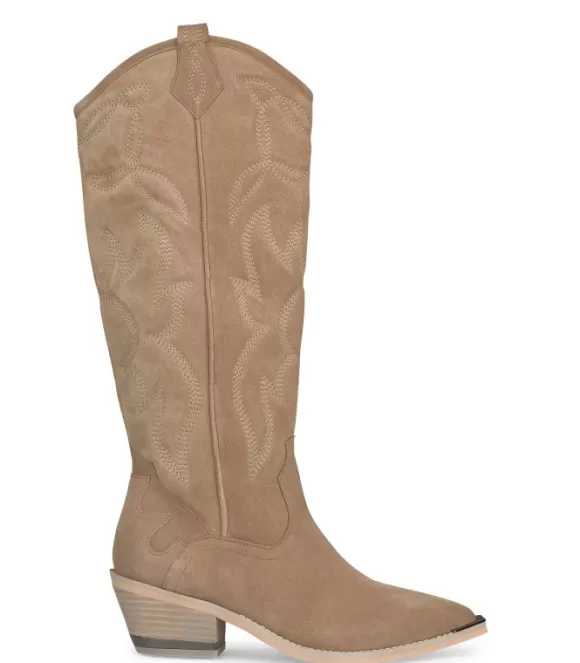 Flache Stiefel | Alma en Pena Kaufen Sie Bota Cowboy Con Bordado