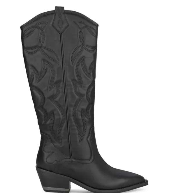 Flache Stiefel | Alma en Pena Kaufen Sie Bota Cowboy Con Bordado