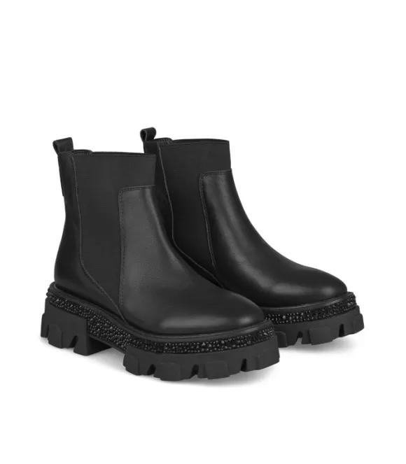 Flache Stiefeletten | Alma en Pena Kaufen Sie Botin Track Con Pedreria