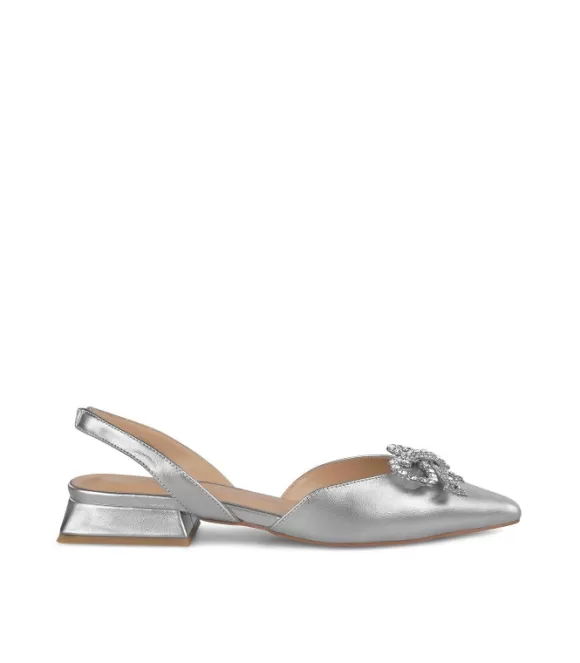 Flache Schuhe | Alma en Pena Kaufen Sie Leder-Slingback-Ballerina