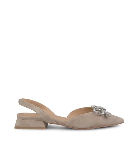 Flache Schuhe | Alma en Pena Kaufen Sie Leder-Slingback-Ballerina