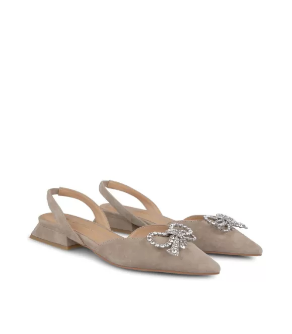 Flache Schuhe | Alma en Pena Kaufen Sie Leder-Slingback-Ballerina