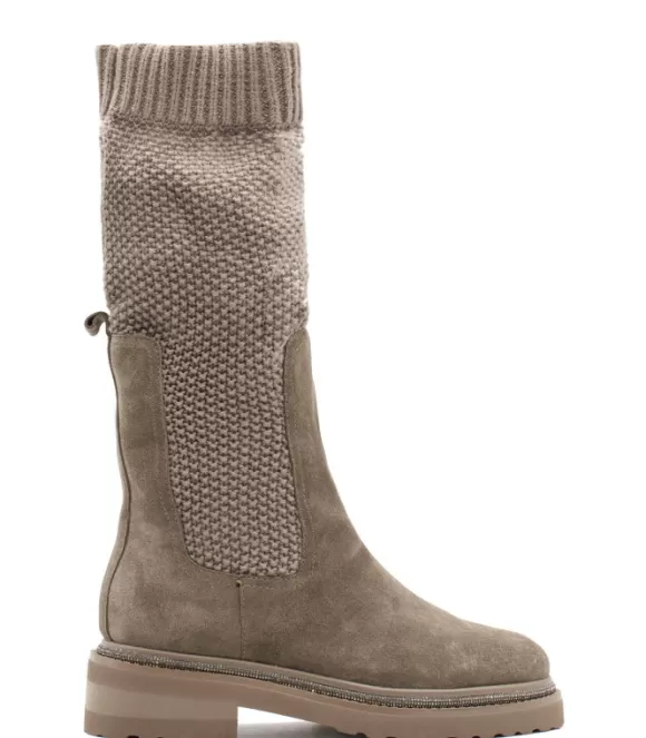 Flache Stiefel | Alma en Pena Wollstiefel Kaufen